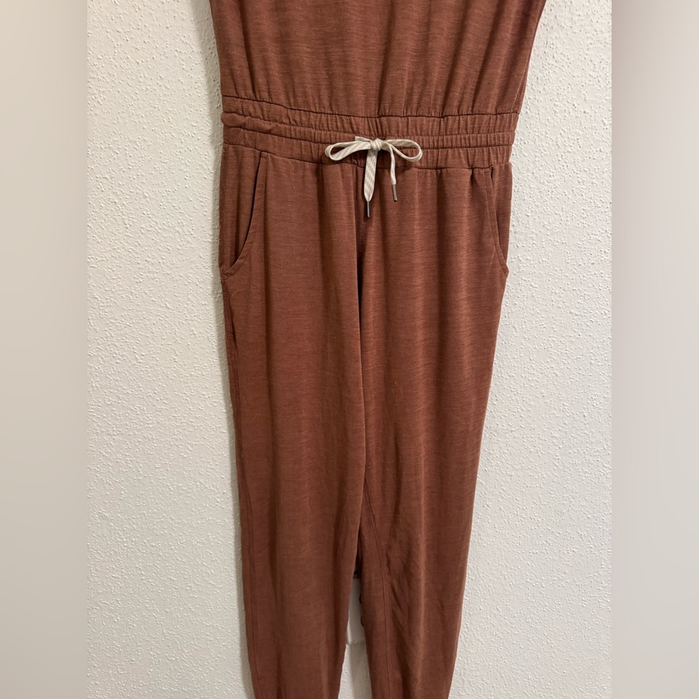 Vuori All Day Jumpsuit - Terracotta - Picture 6 of 11